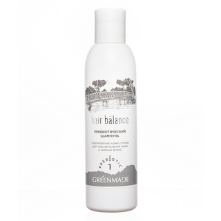 HAIR BALANCE Prebiotic Shampoo. Head Skin Revitalization. For Greasy Hair