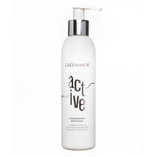 Active Hair Conditioner                            Active Nourishment + Vitamin Complex. For all Hair Types. 